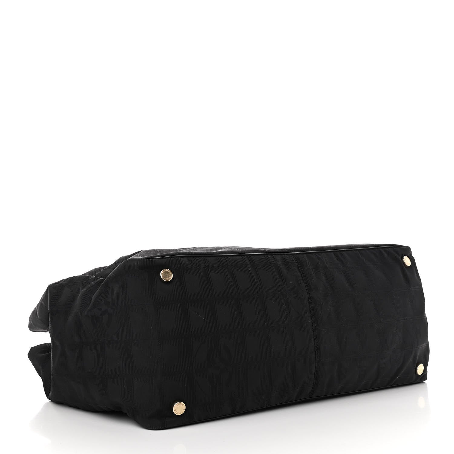 Chanel Nylon Medium Travel Tote Black 3 of 9