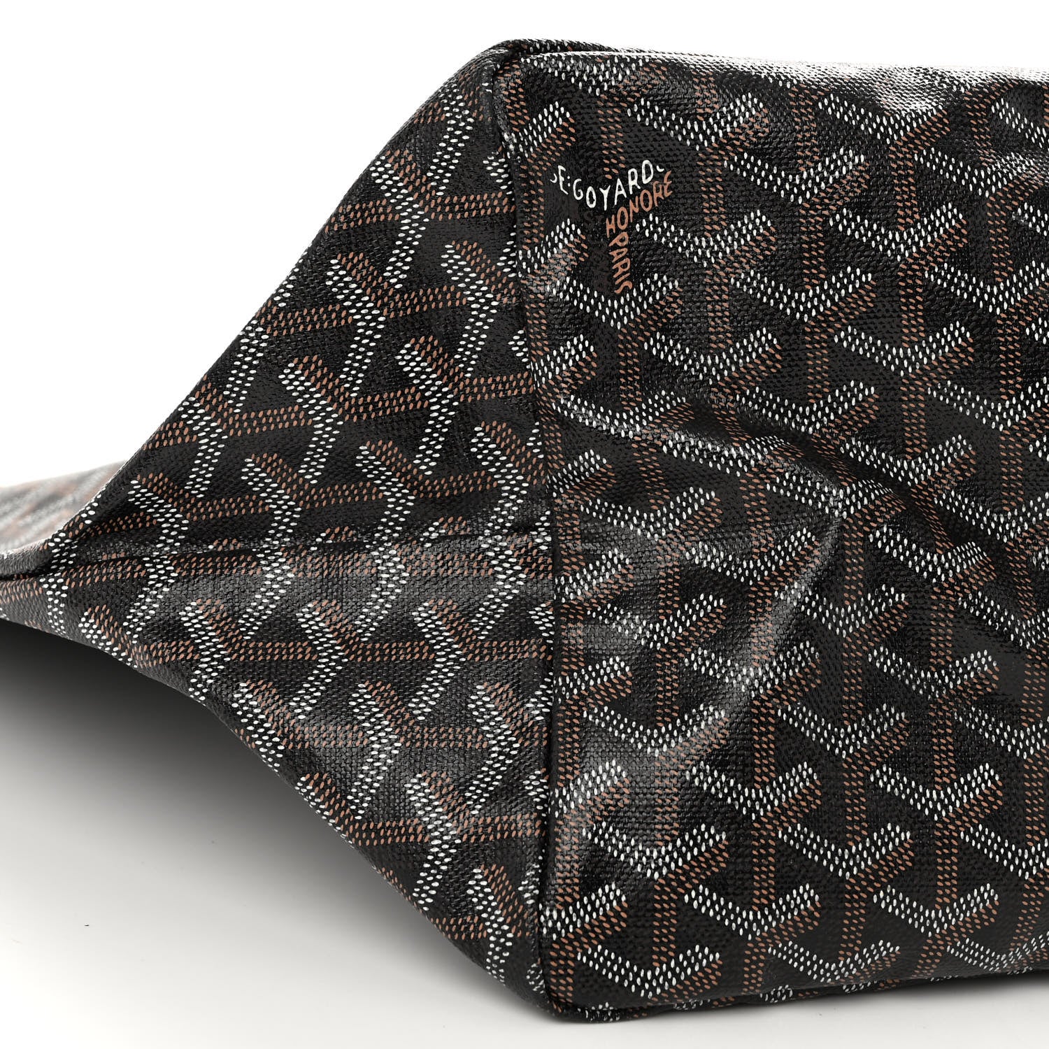 Goyard Goyardine Saint Louis GM Black Gold 9 of 11