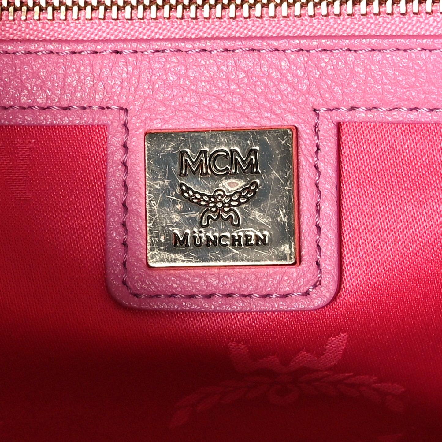 Visetos Studded Small Dual Stark Backpack Pink