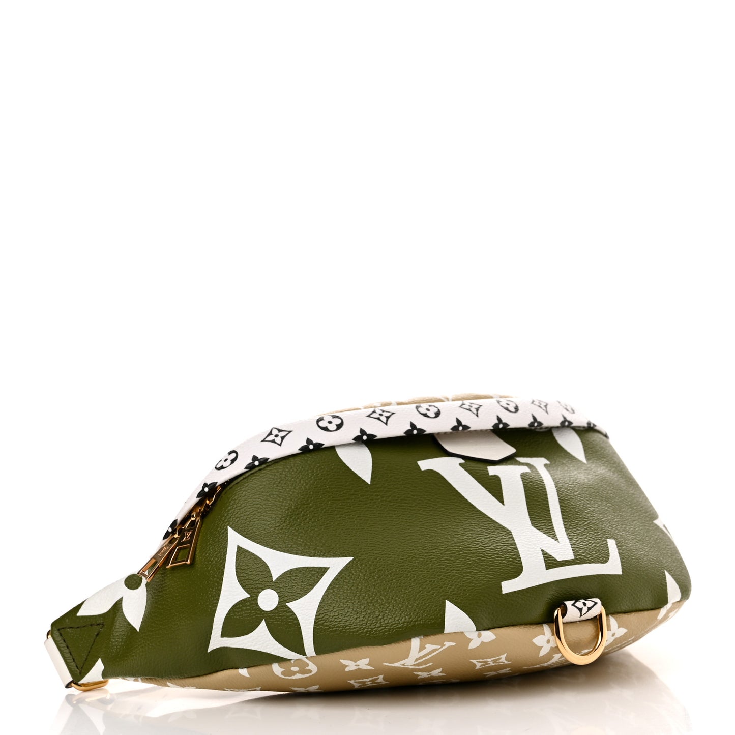 Monogram Giant Bumbag Kaki Beige