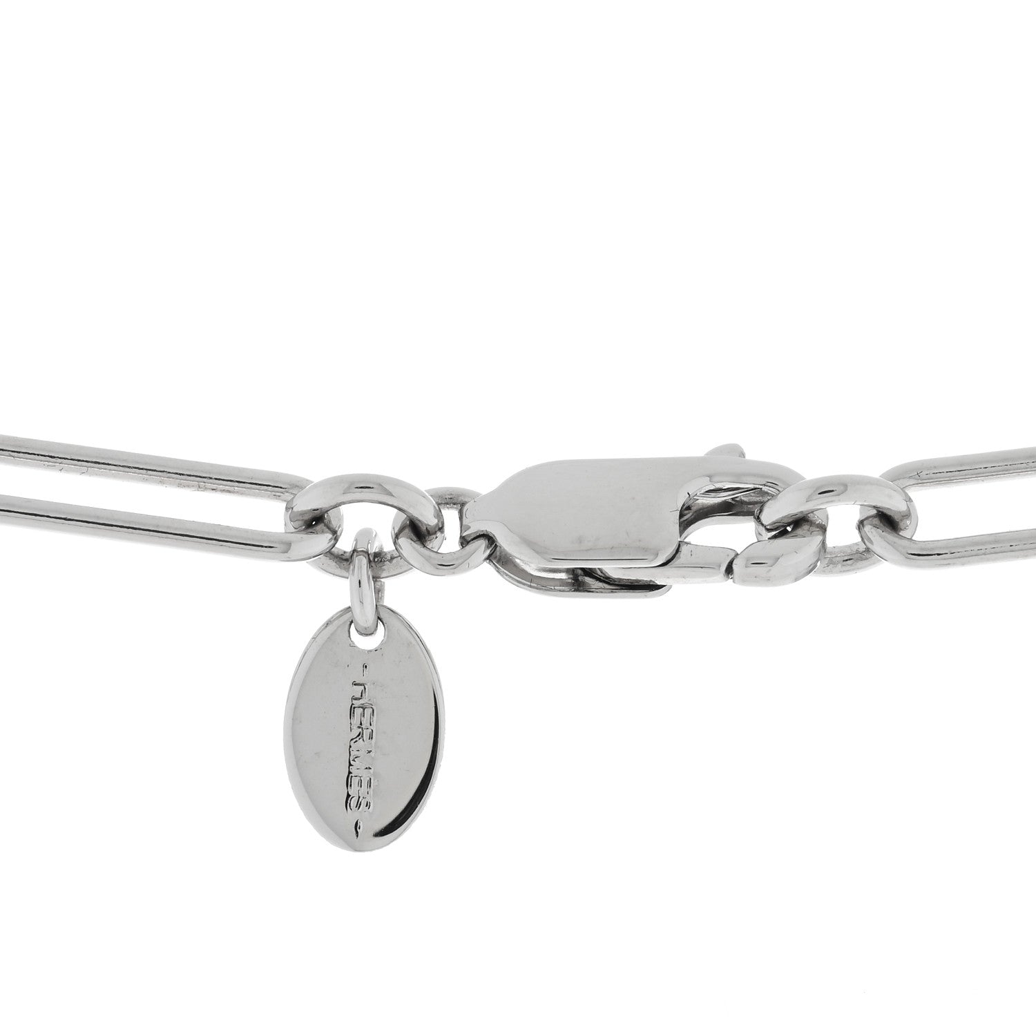 Hermes Palladium Curiosite Long Necklace 4 of 5