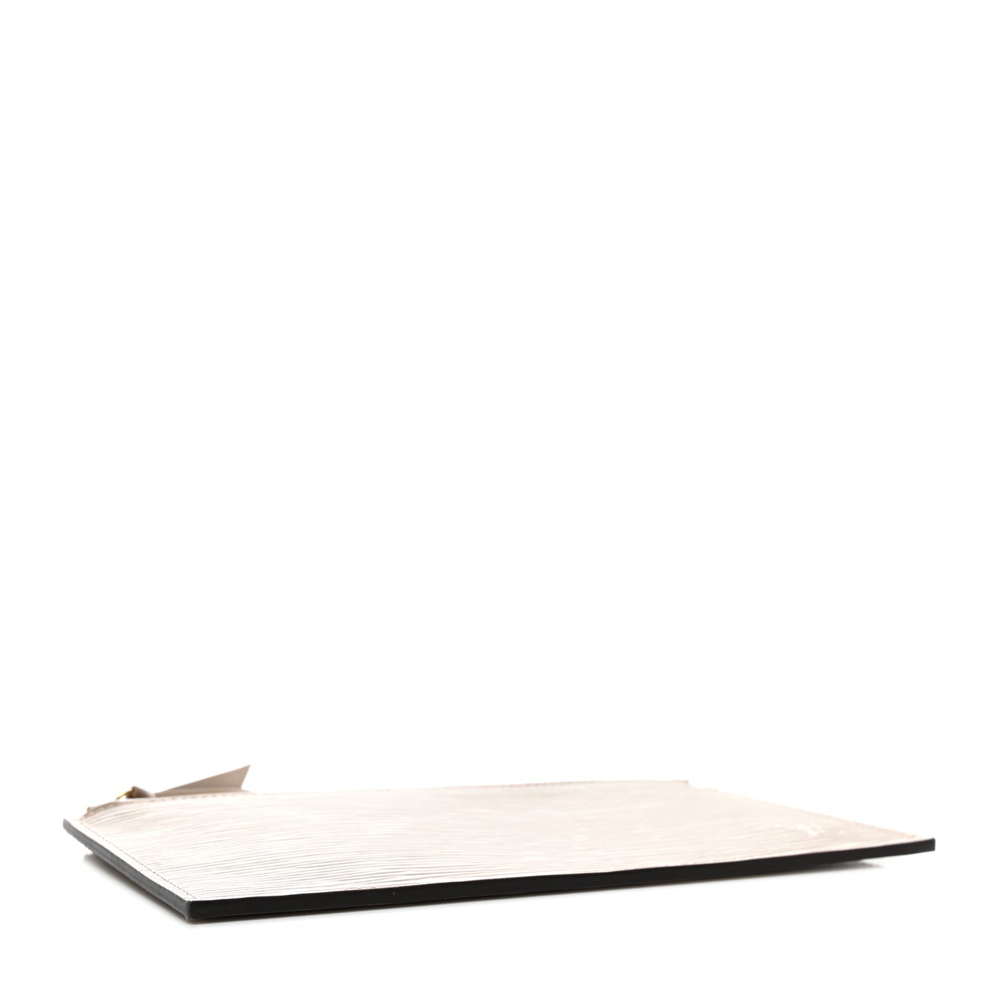 Epi Felicie Chain Wallet Zippered Insert Galet