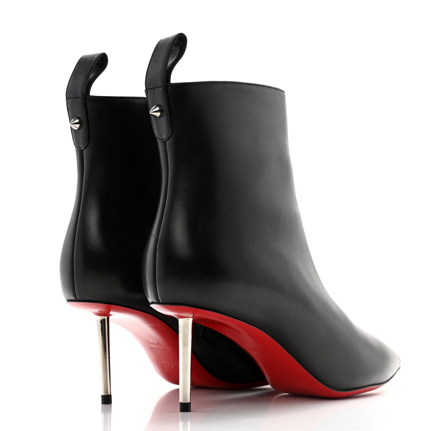 Calfskin Galvafiori Epic Ankle Boots 37.5 Black