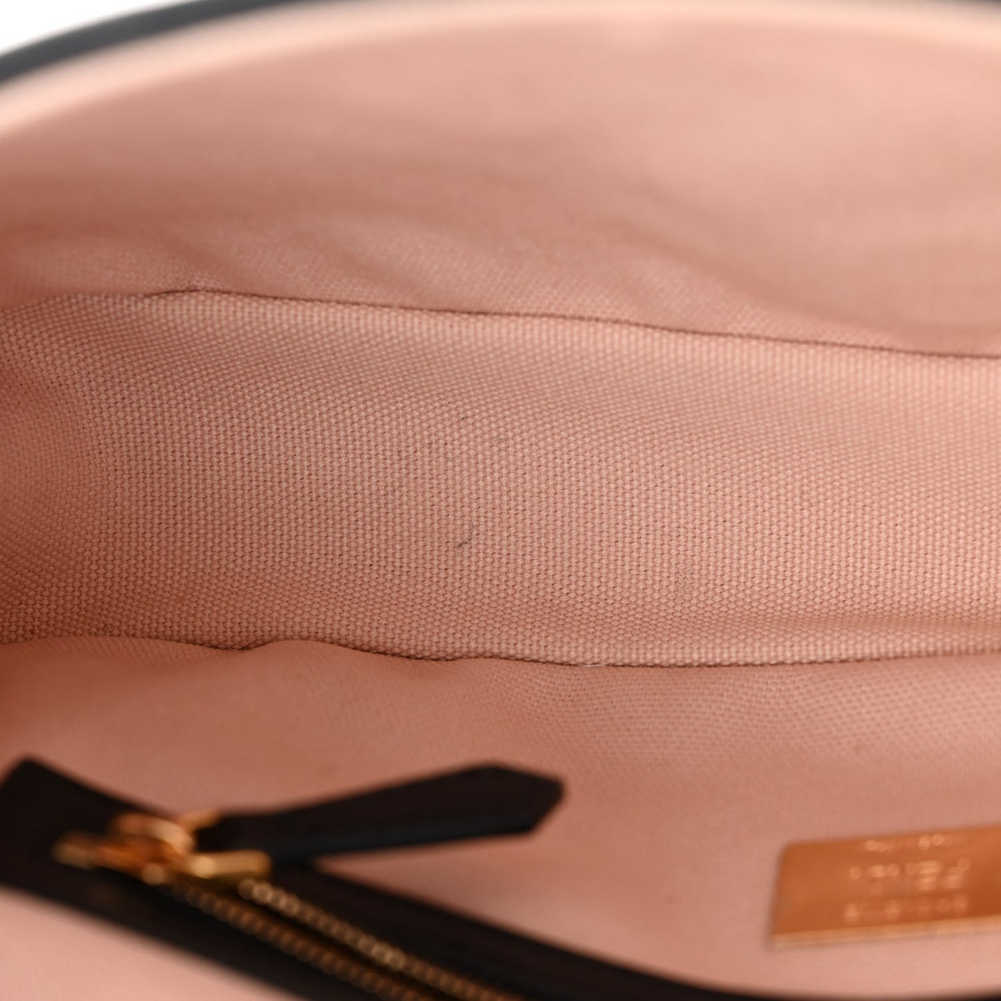 Canvas Vitello King FF Embroidered Baguette Rosa Quarzo Black