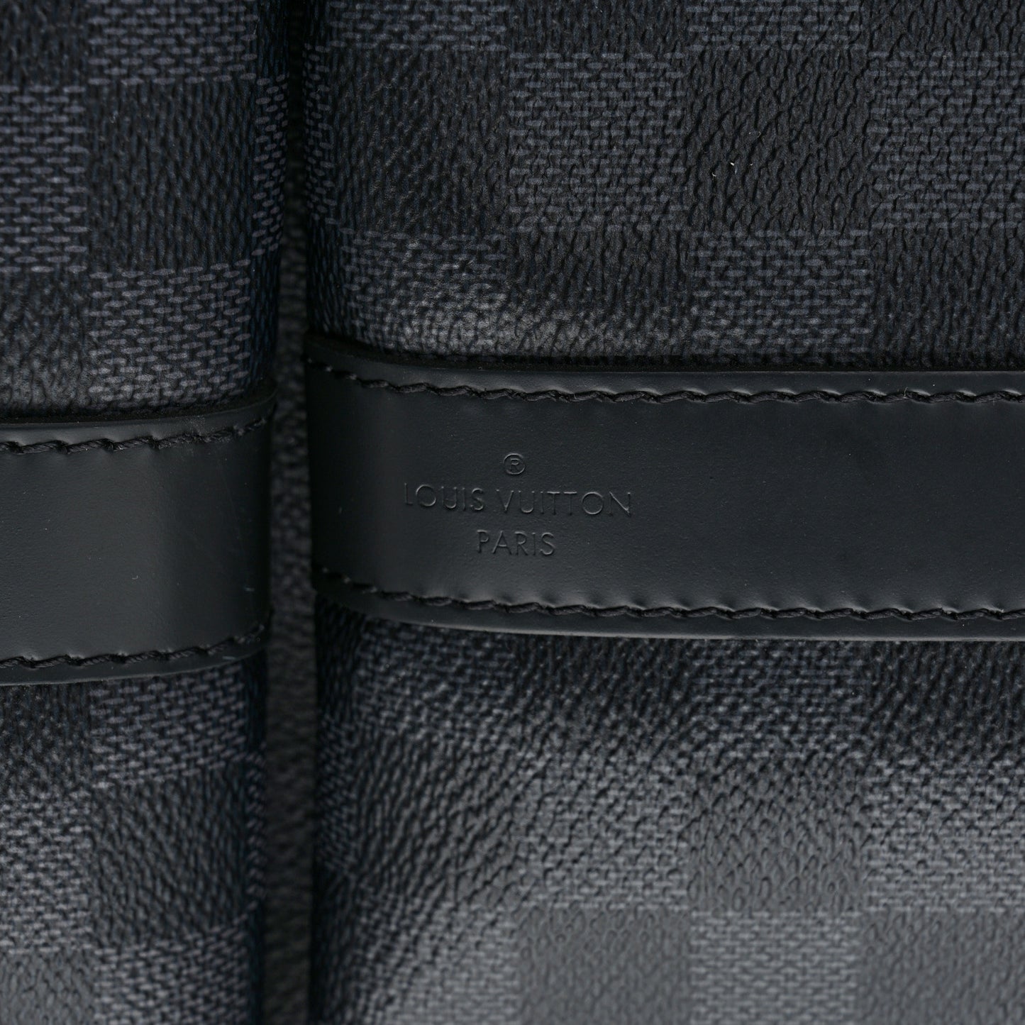 Damier Graphite Keepall Bandouliere 55