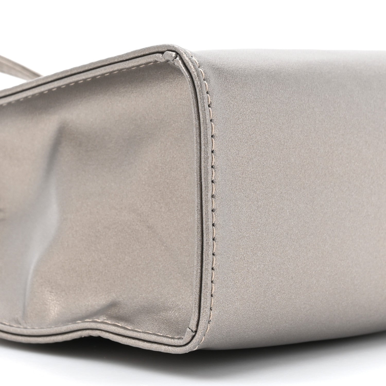 Telfar Metallic Vegan Leather Small Shopping Bag Bronze 9 of 9