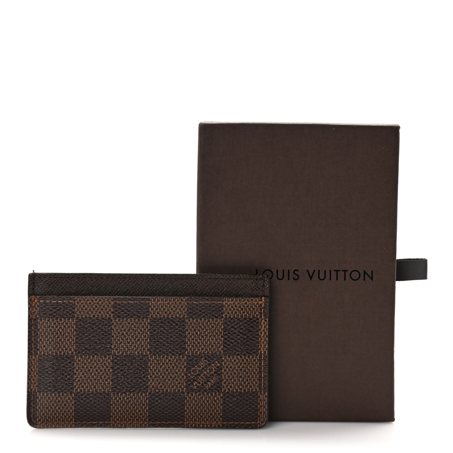 Damier Ebene Card Holder