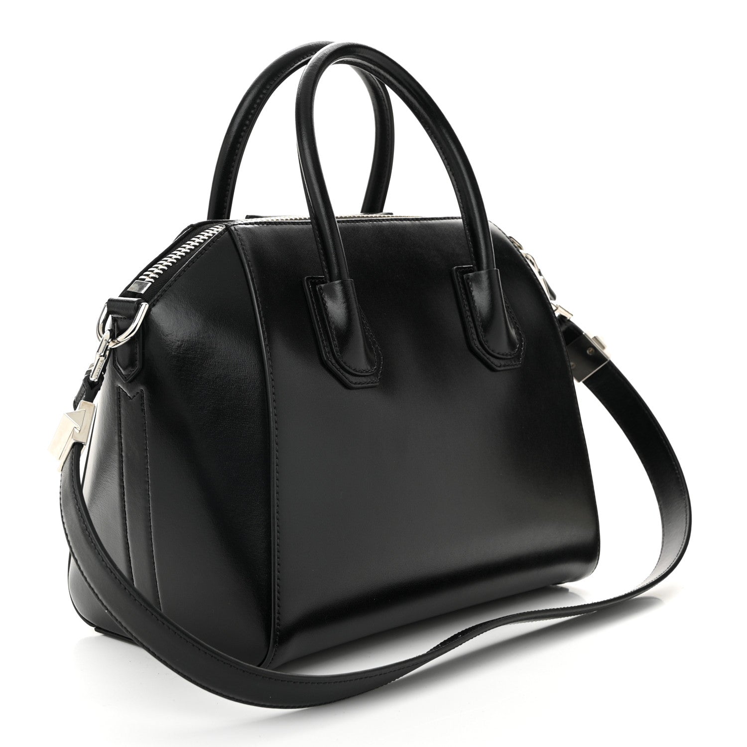 Givenchy Shiny Lord Calfskin Small Antigona Black 3 of 10