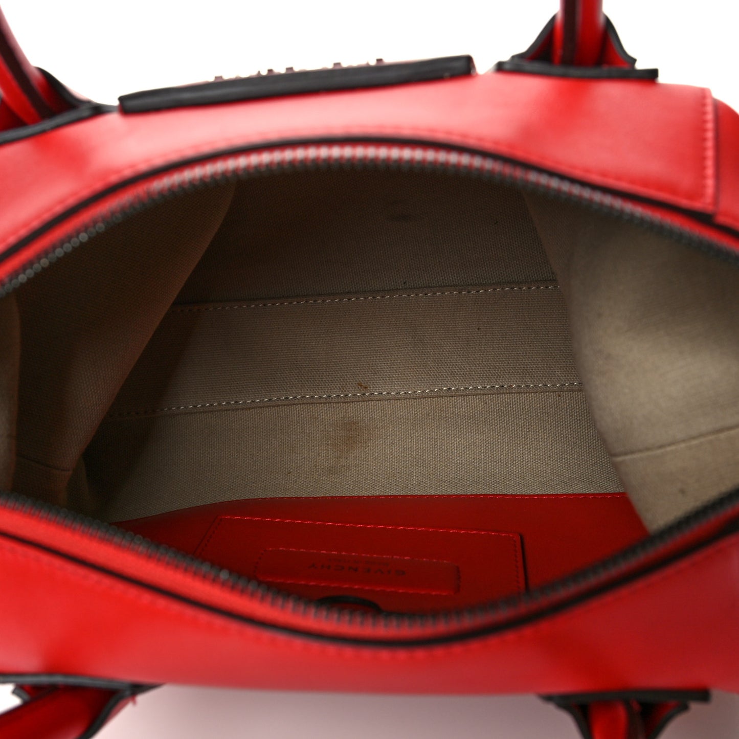 Calfskin Small Soft Antigona Red
