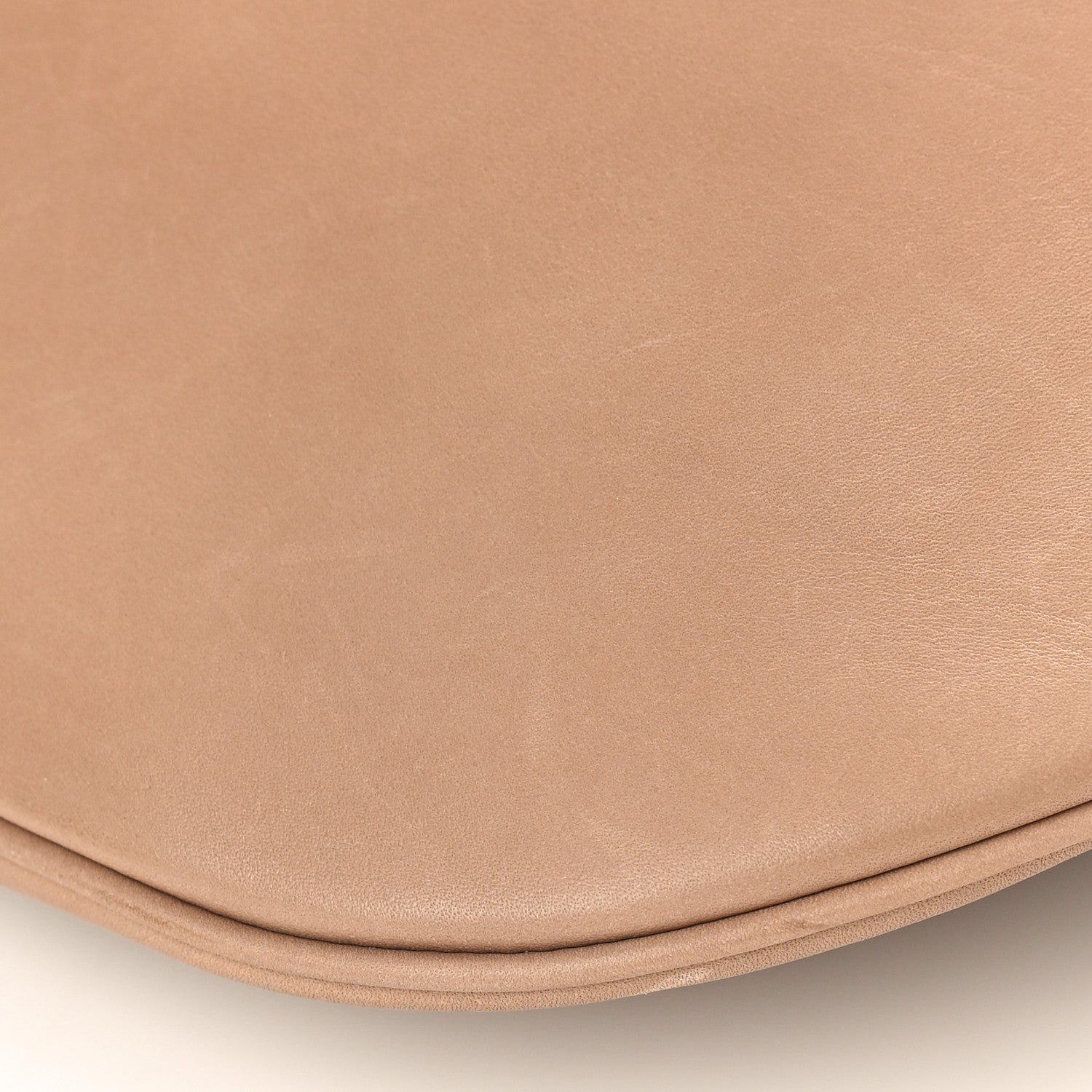 Saint Laurent Calfskin Medium Paris VII Flat Hobo Biscuit Beige 9 of 11