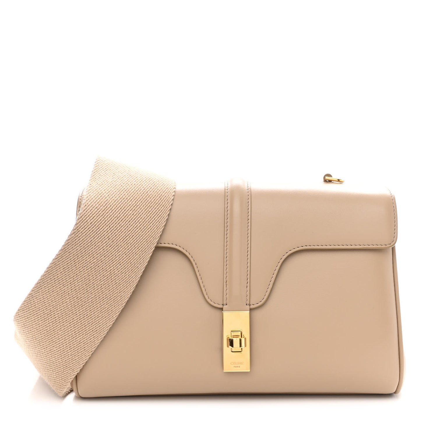 Smooth Calfskin Teen Soft 16 Shoulder Bag Safari