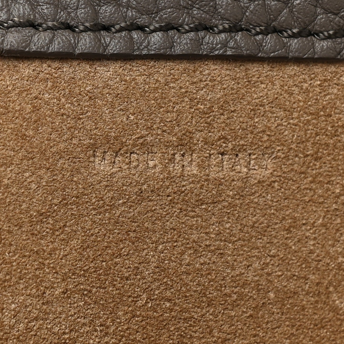 Grained Calfskin Large N/S Park Tote Elephant