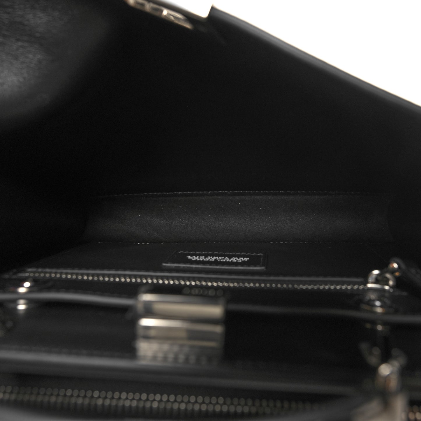 X MARC JACOBS Nappa Mini Peekaboo I SEE U Satchel Black White