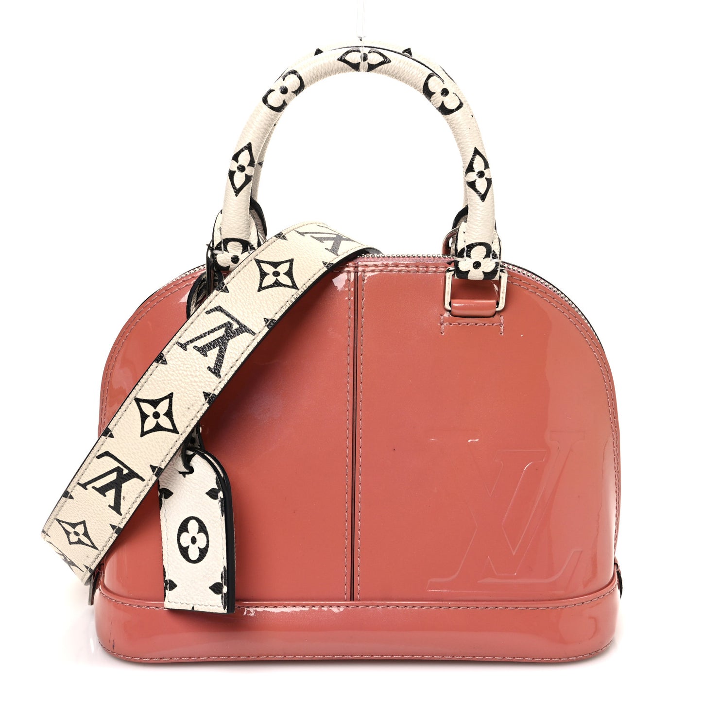 Patent Monogram Alma BB  Rose Blush
