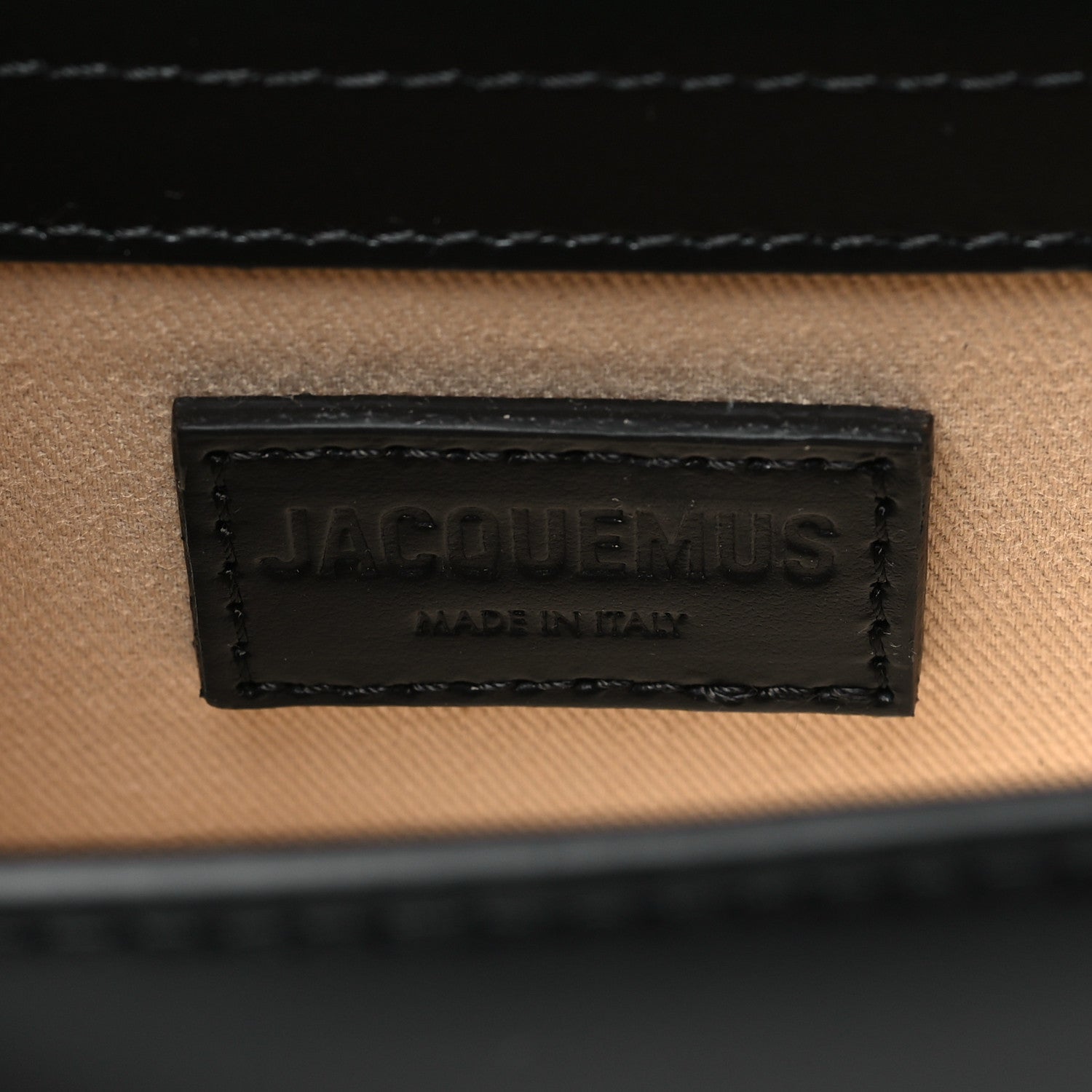 Jacquemus Smooth Calfskin Le Bambino Black 6 of 10