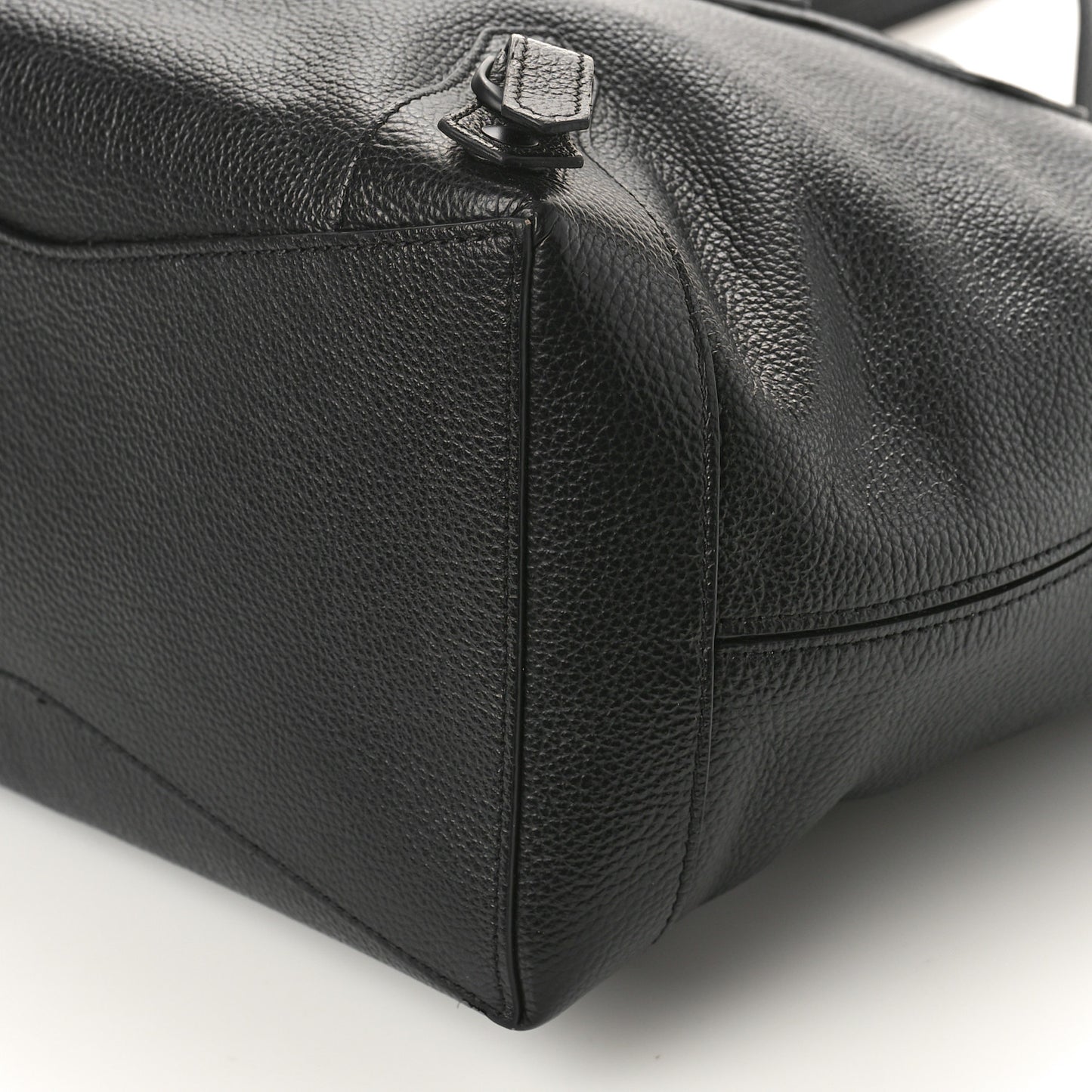 Grained Calfskin Black Hardware Small Neo Classic Hobo Black