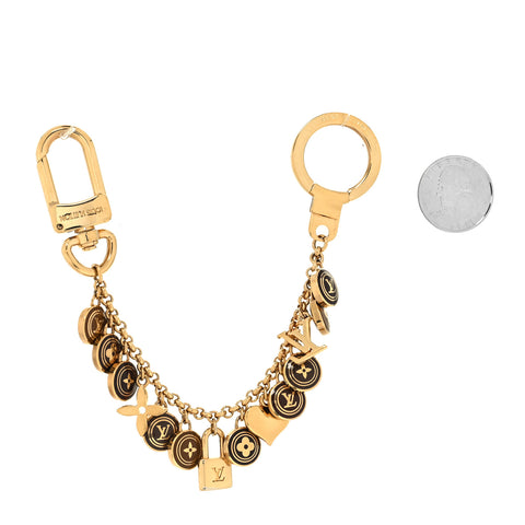 Pastilles Key Chain Bag Charm Brown