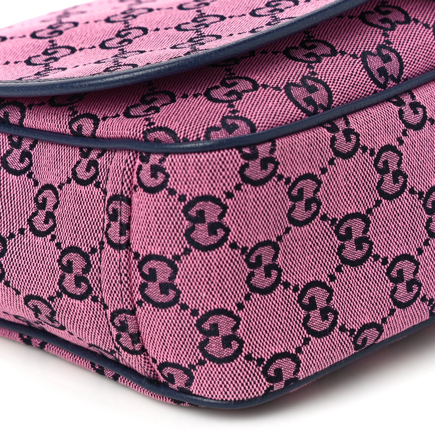 Gucci Monogram GG Childrens Messenger Bag Pink 10 of 11
