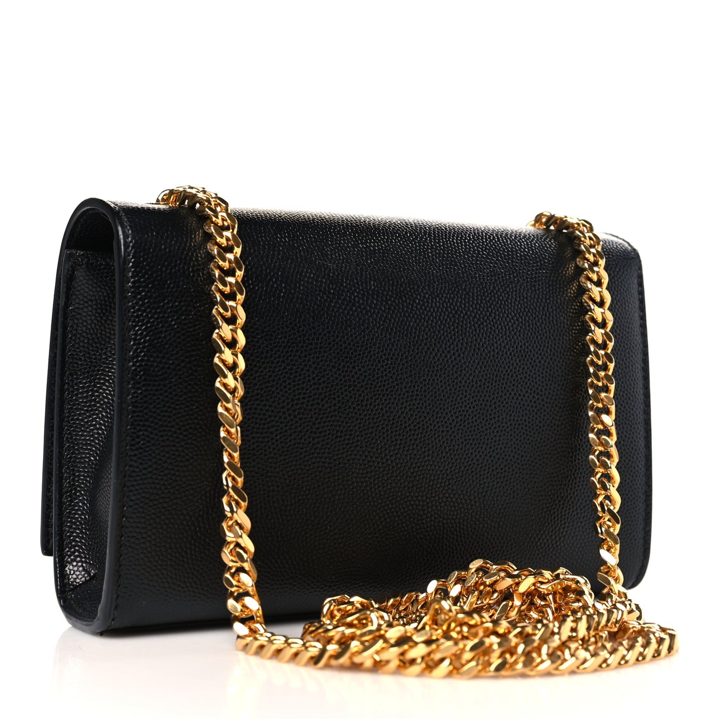 Grain De Poudre Small Monogram Kate Satchel Black