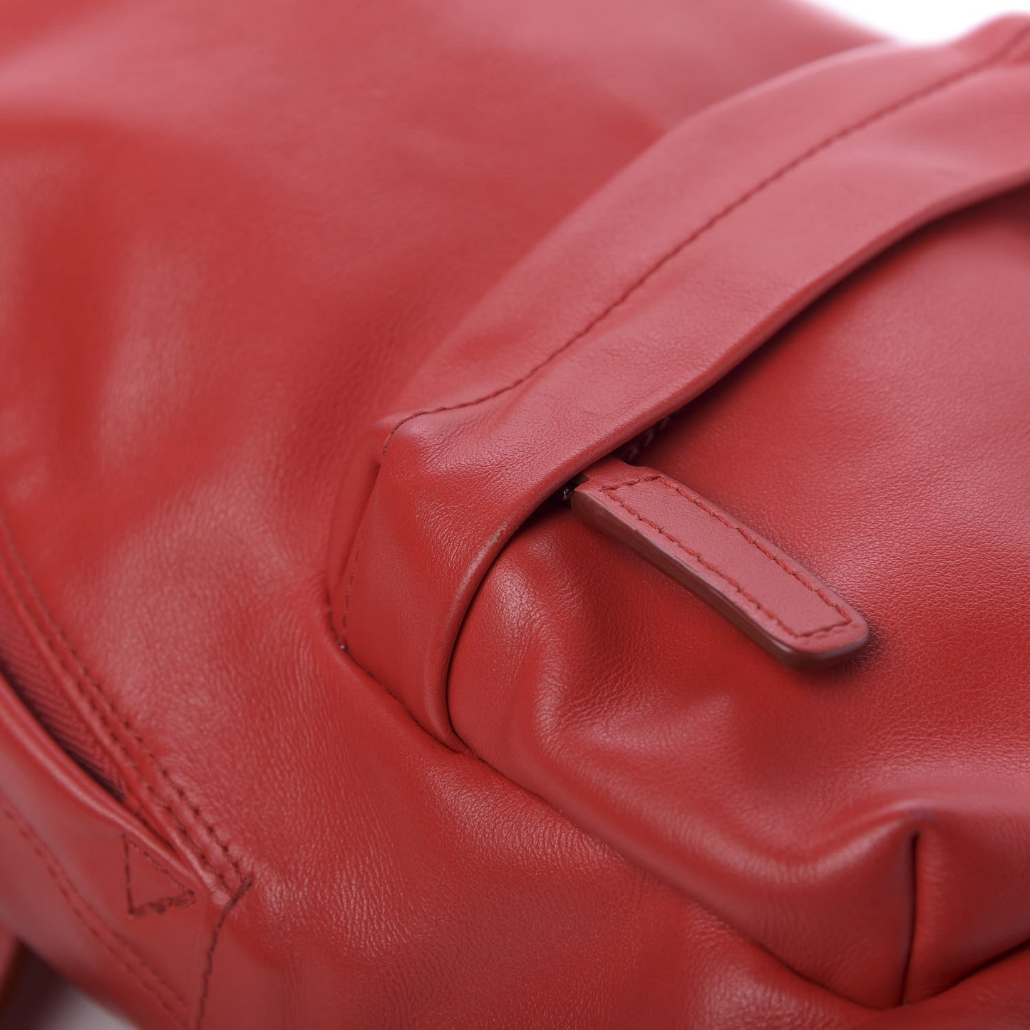 Smooth Calfskin Nano Backpack Red