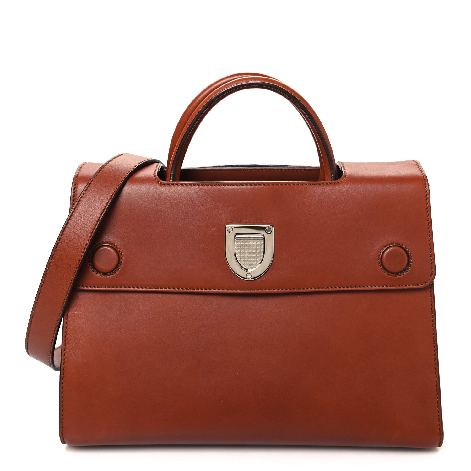 Christian Dior Smooth Calfskin Medium Diorever Flap Brown 1 of 14