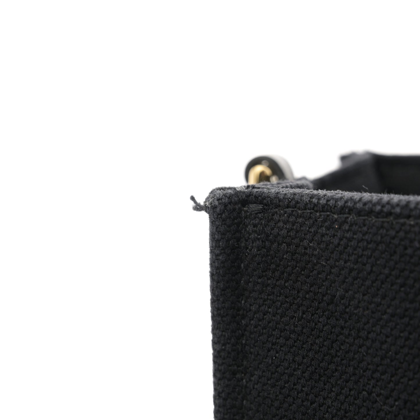 Canvas Small Bond Shopper Tote Black