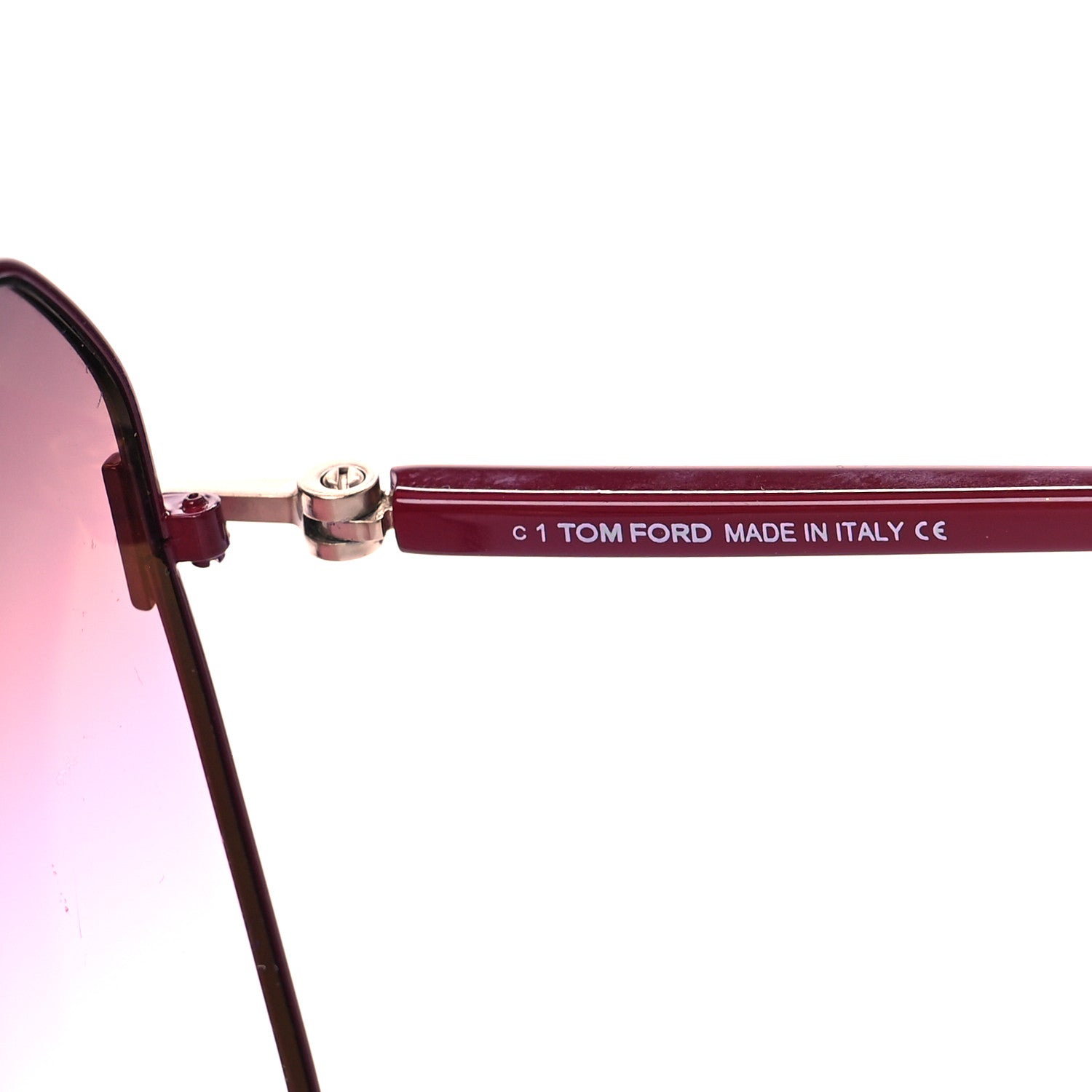 Tom Ford Claudia TF839 Sunglasses Red 5 of 6