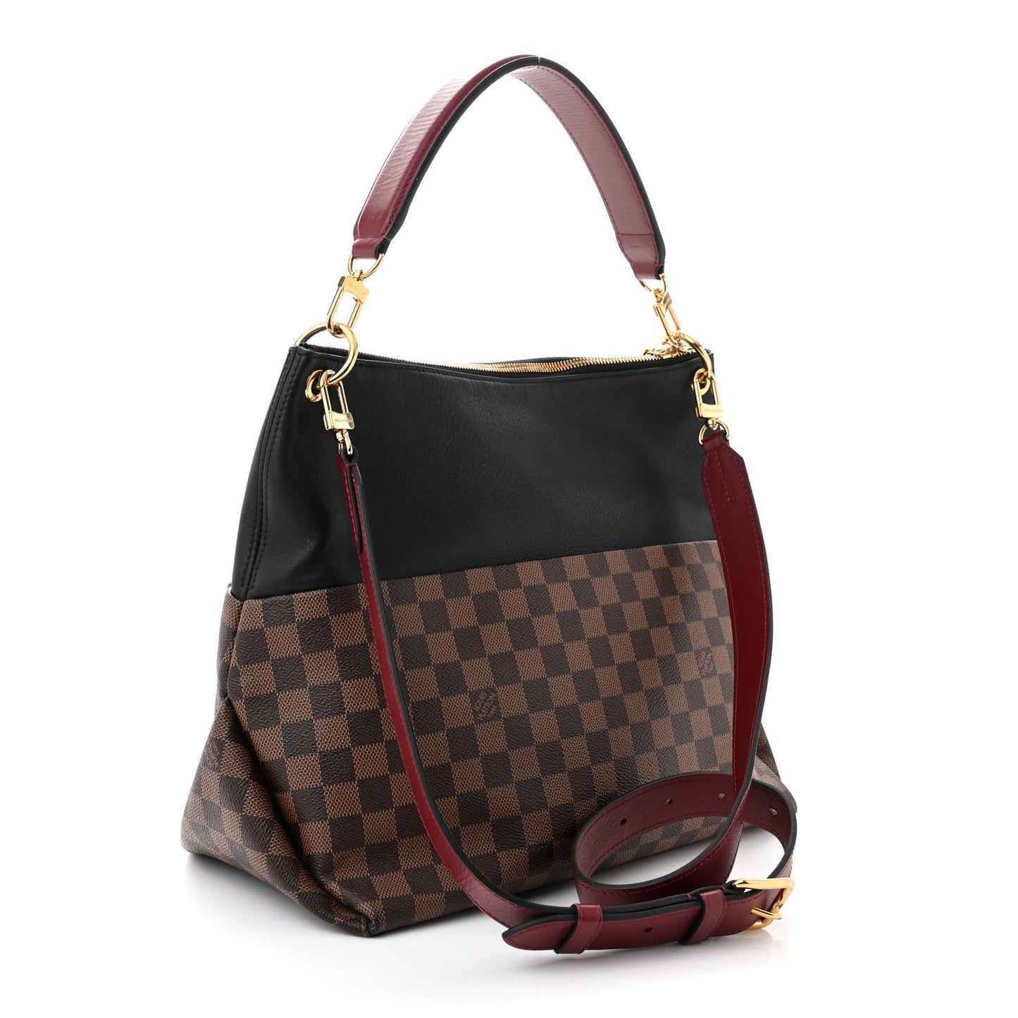 Damier Ebene Calfskin Maida Black