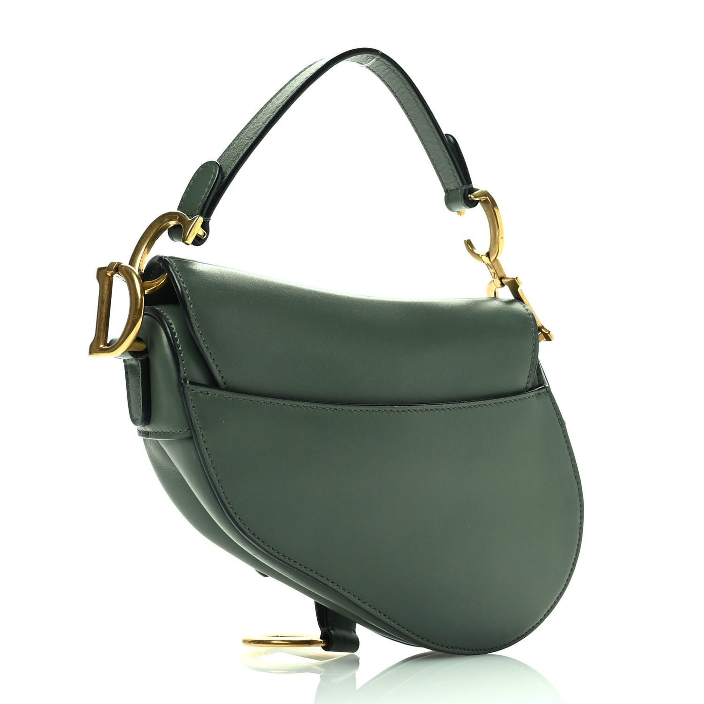 Calfskin Mini Saddle Bag Orage