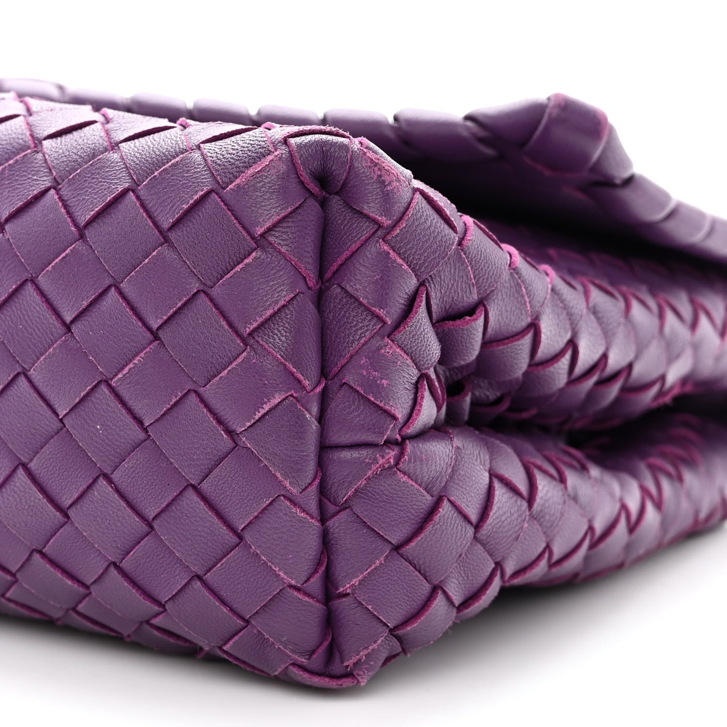 Nappa Intrecciato Small Olimpia Shoulder Bag Byzantine