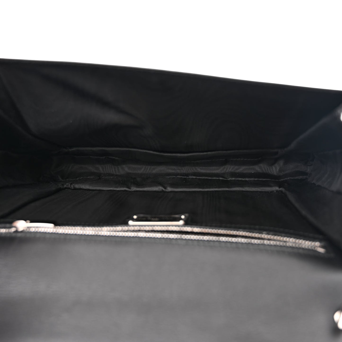 Patent Large Ginny Vara Bow Shoulder Bag Black