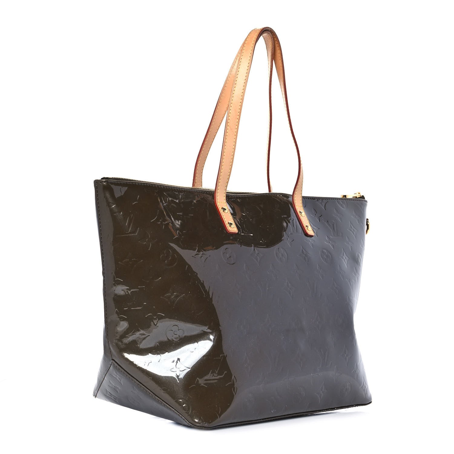 Louis Vuitton Vernis Bellevue GM Vert Bronze 2 of 7