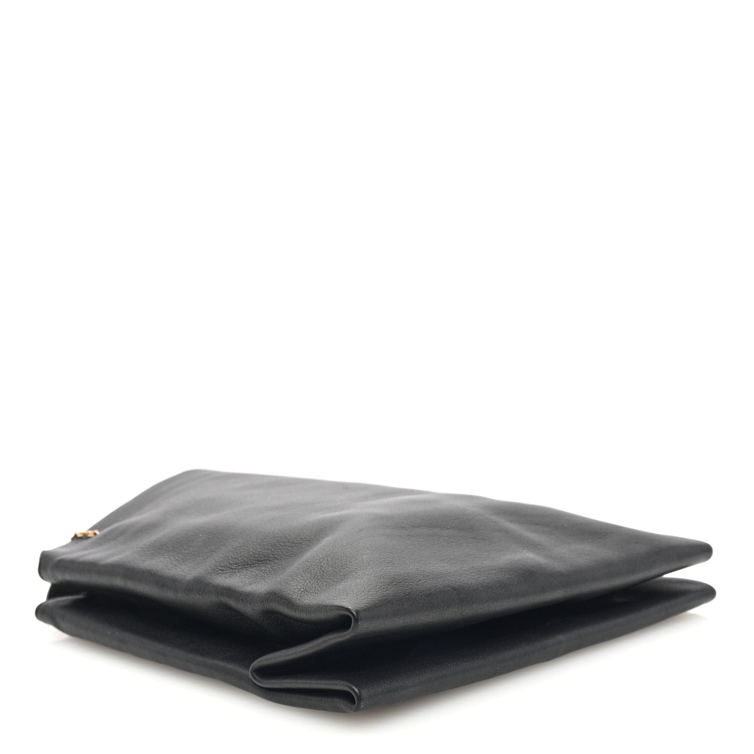 The Row Smooth Calfskin Small Lunch Bag Black 4 of 9