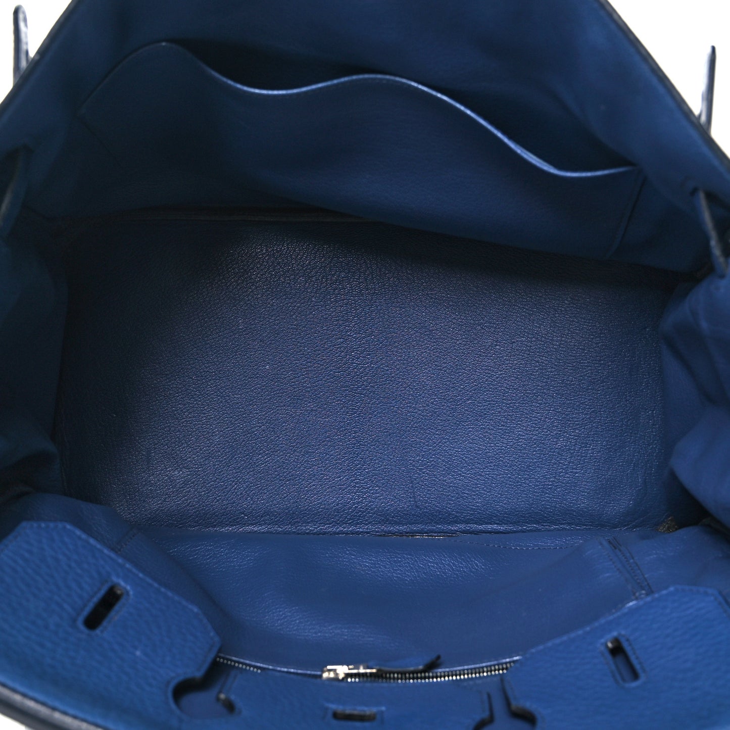 Taurillon Clemence Birkin 35 Bleu Brighton