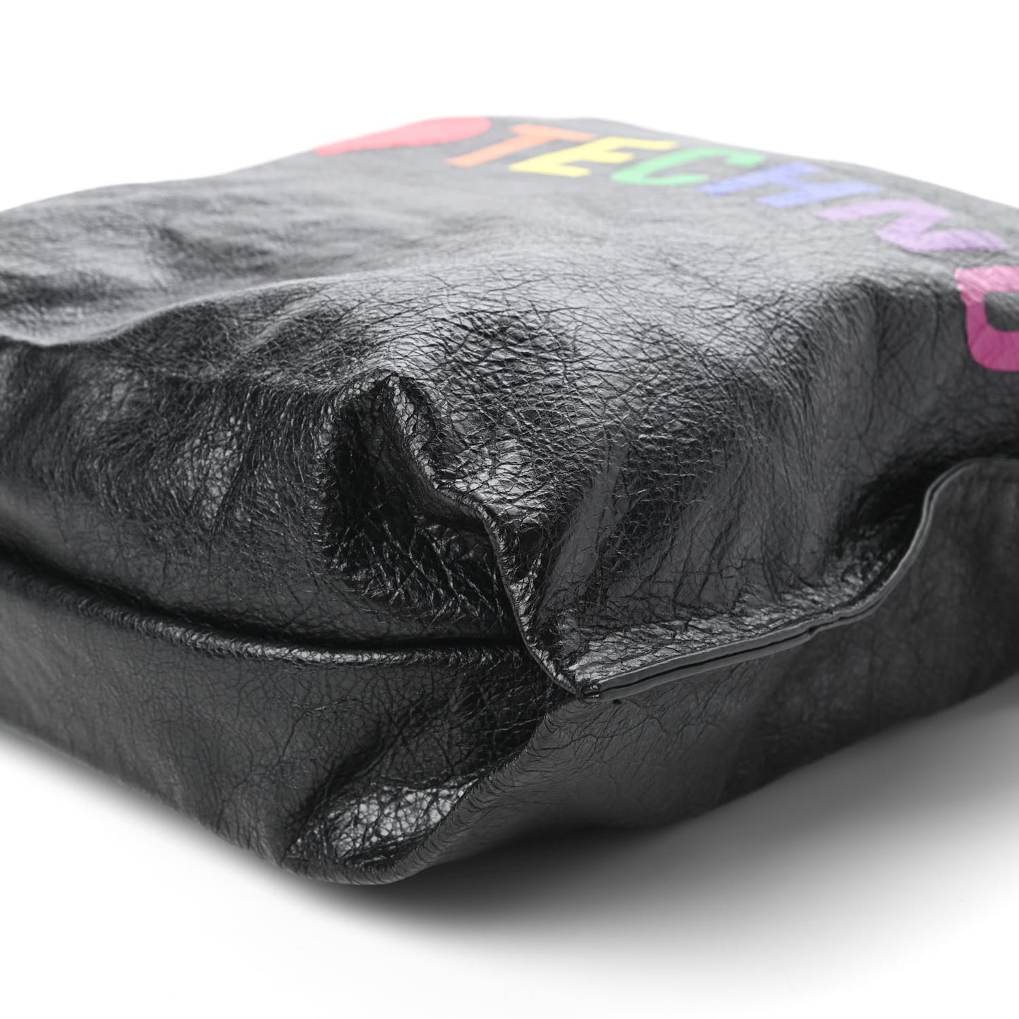 Agneau I Love Techno Supermarket Shopper L Black Multicolor