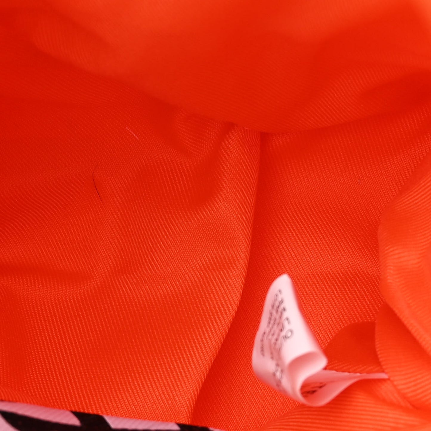 Vegan Leather Small Shopping Bag Orange