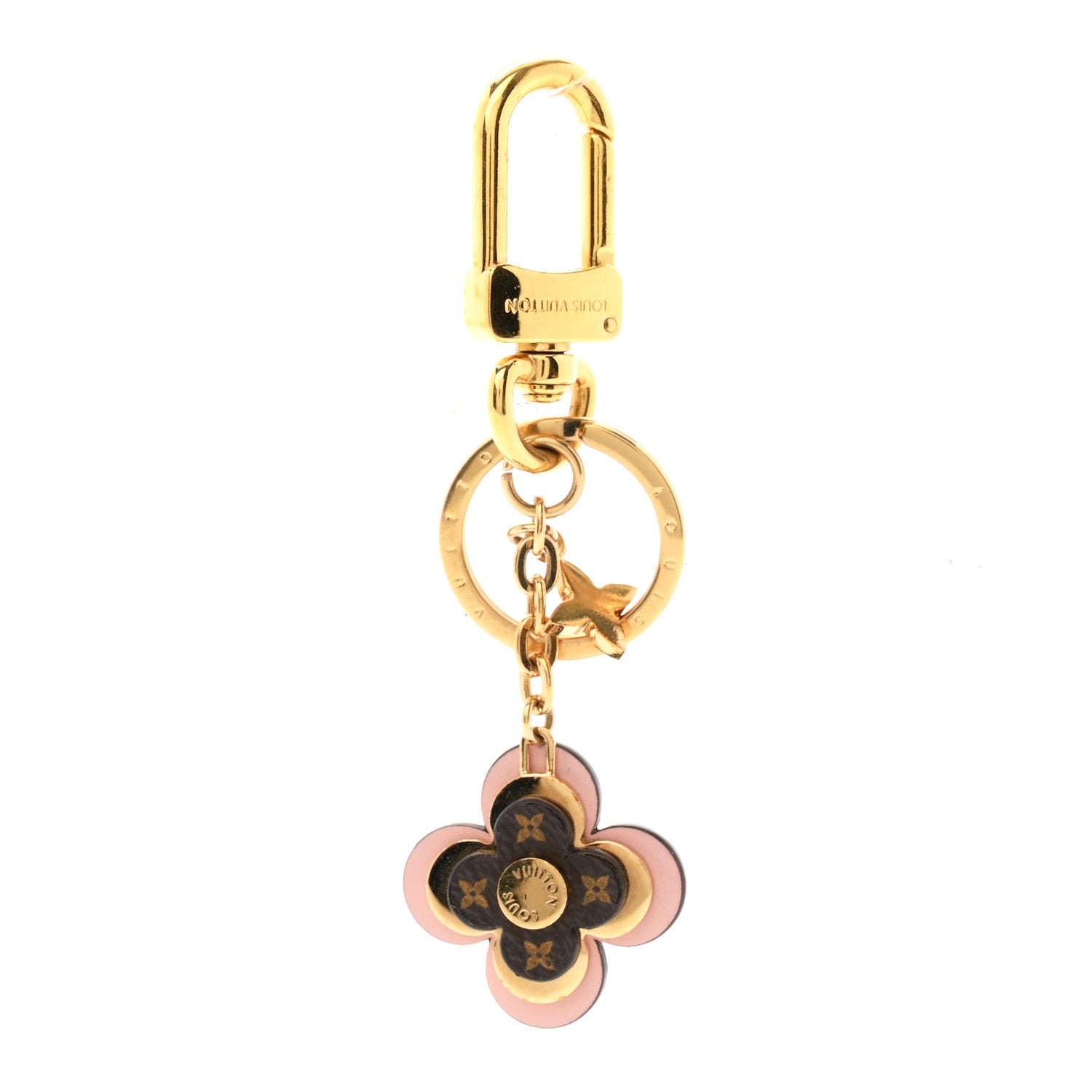 Louis Vuitton Monogram Blooming Flowers BB Bag Charm Key Holder