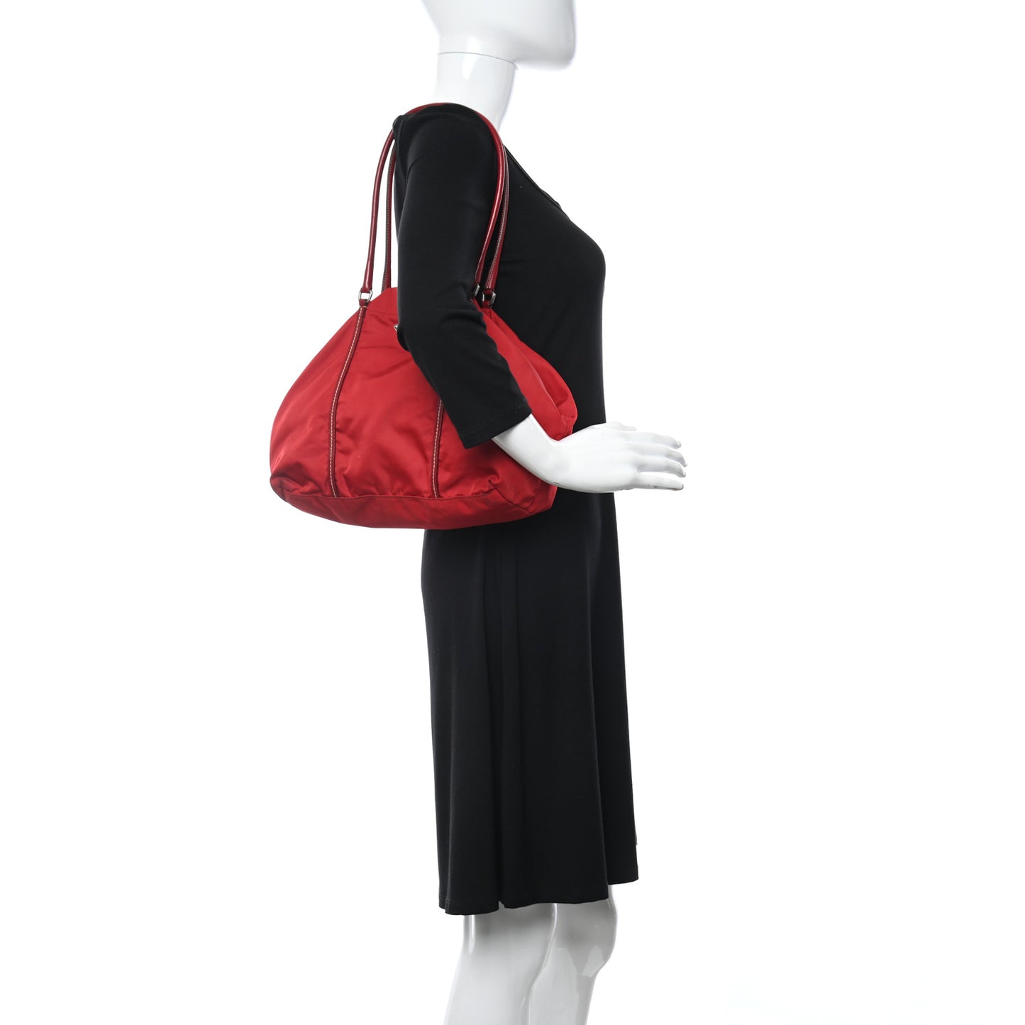 Tessuto Nylon Tote Red