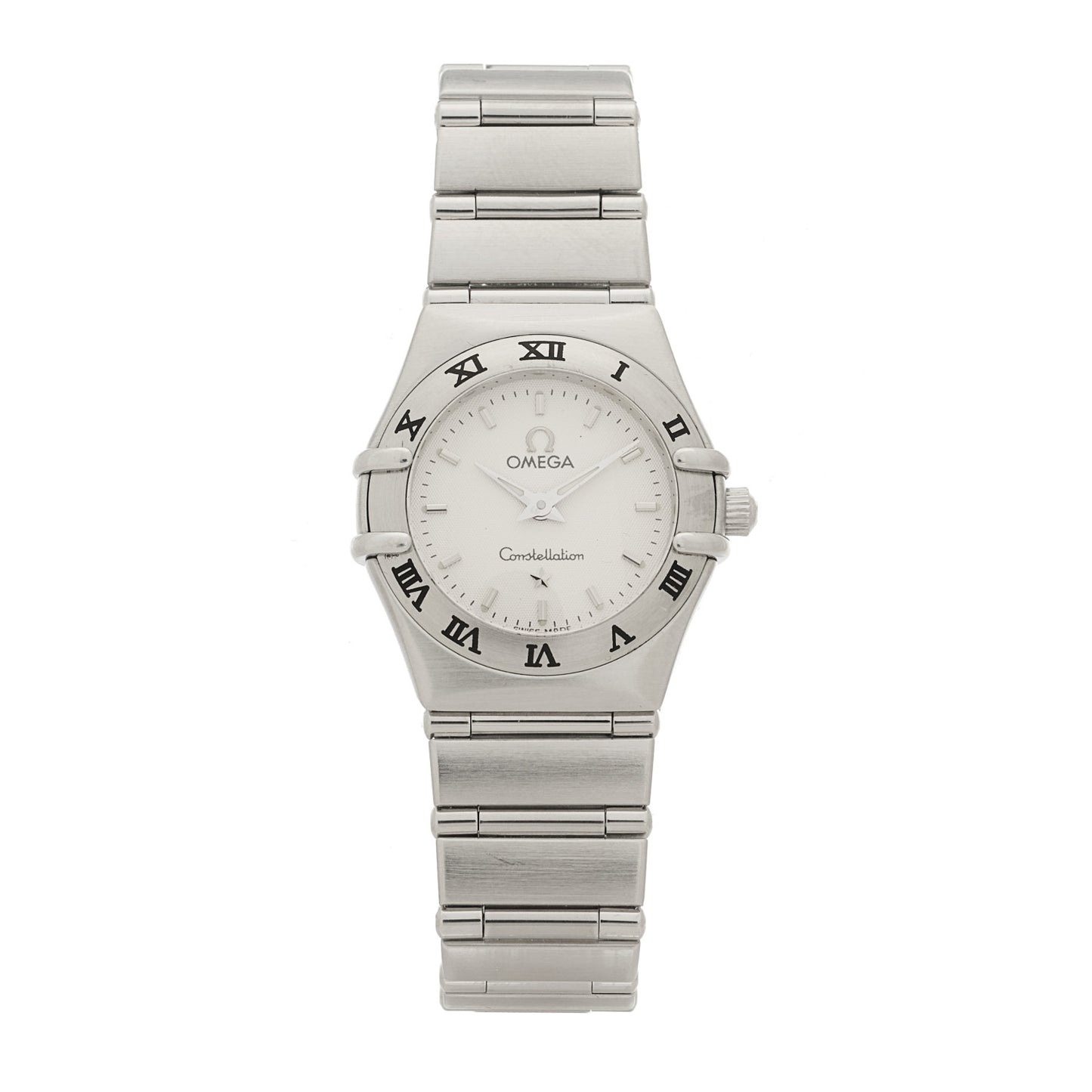Stainless Steel 22mm Constellation Quartz Watch White 1562.30