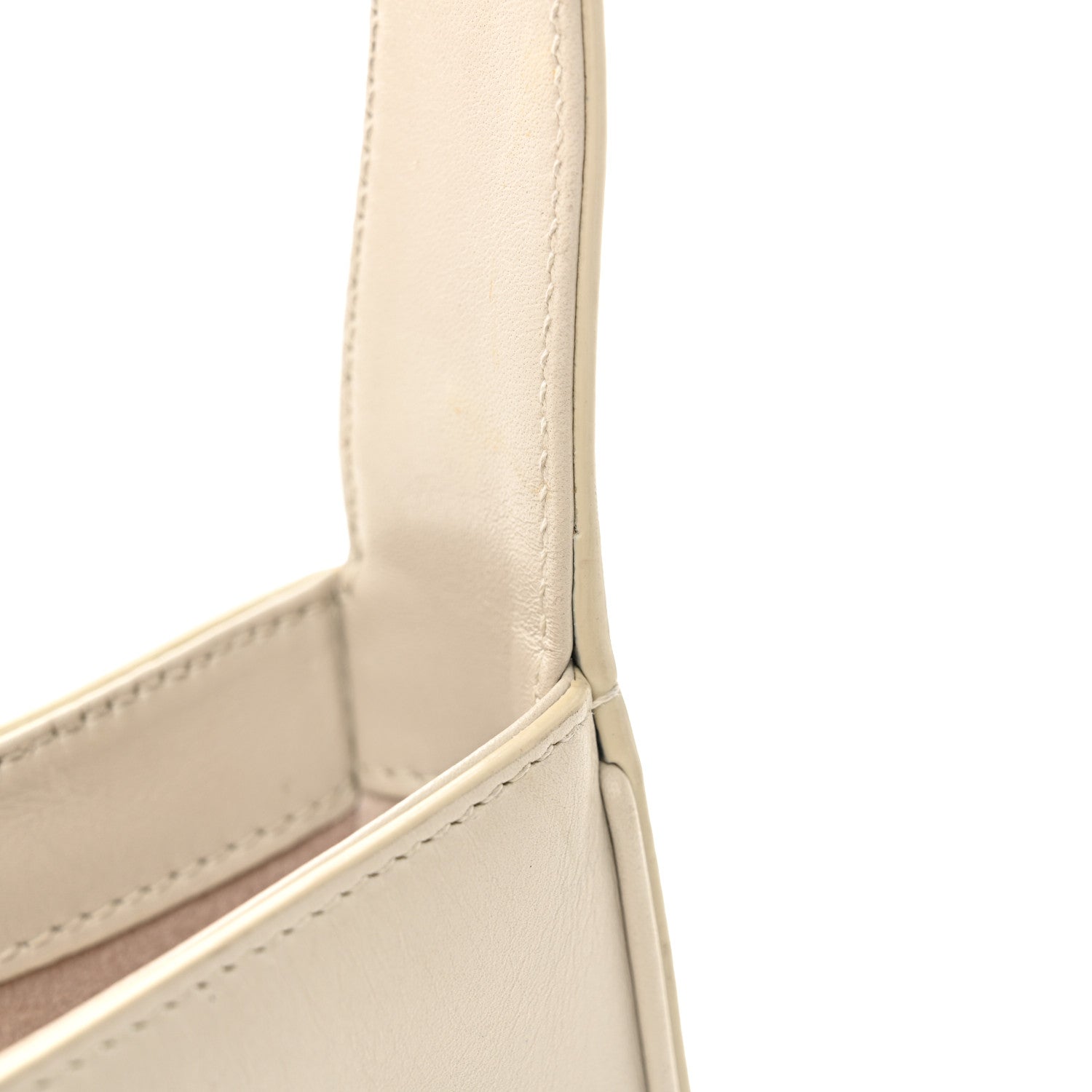Saint Laurent Smooth Calfskin Le 5 A 7 Hobo Crema Soft 13 of 15