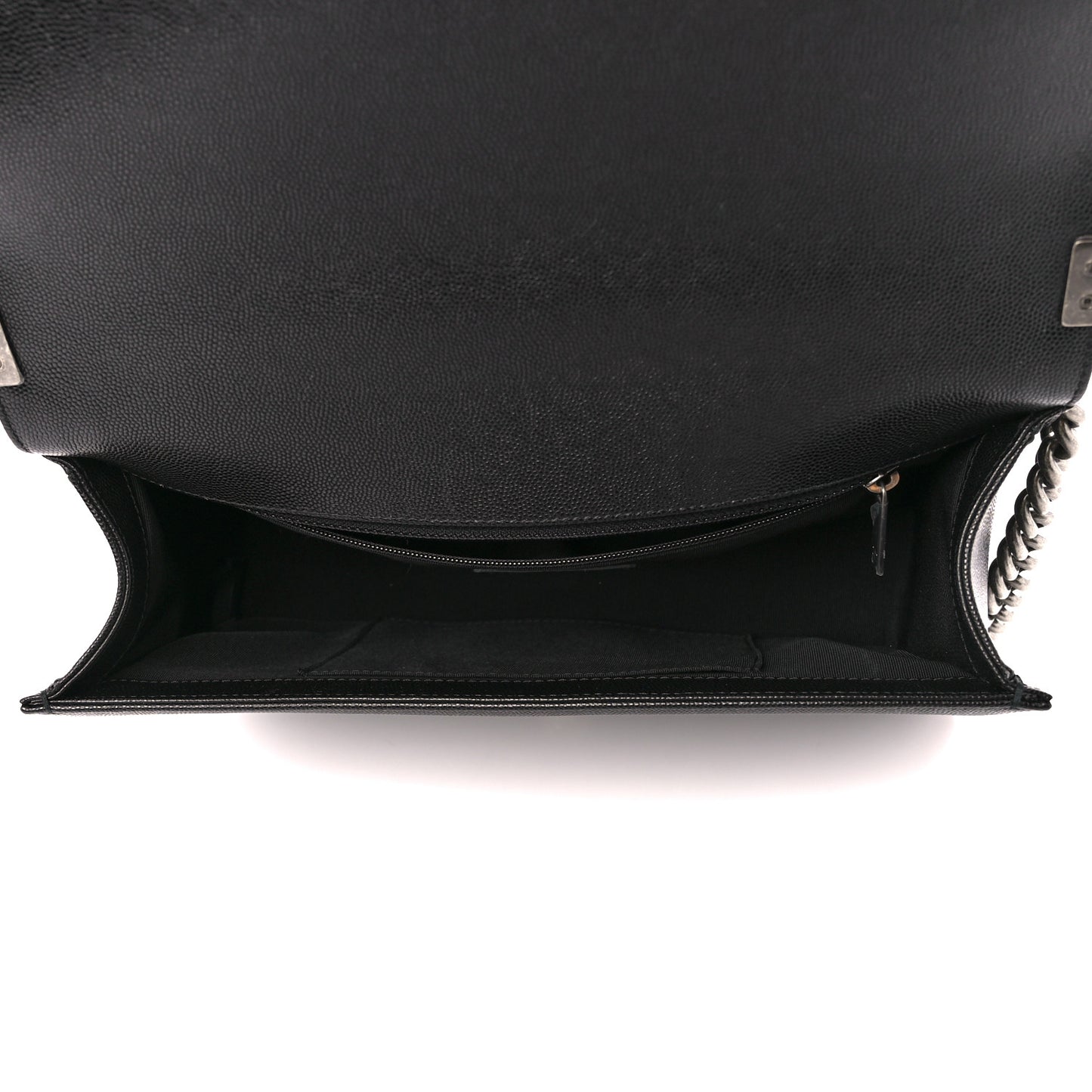 Caviar Quilted New Medium Boy Flap Black