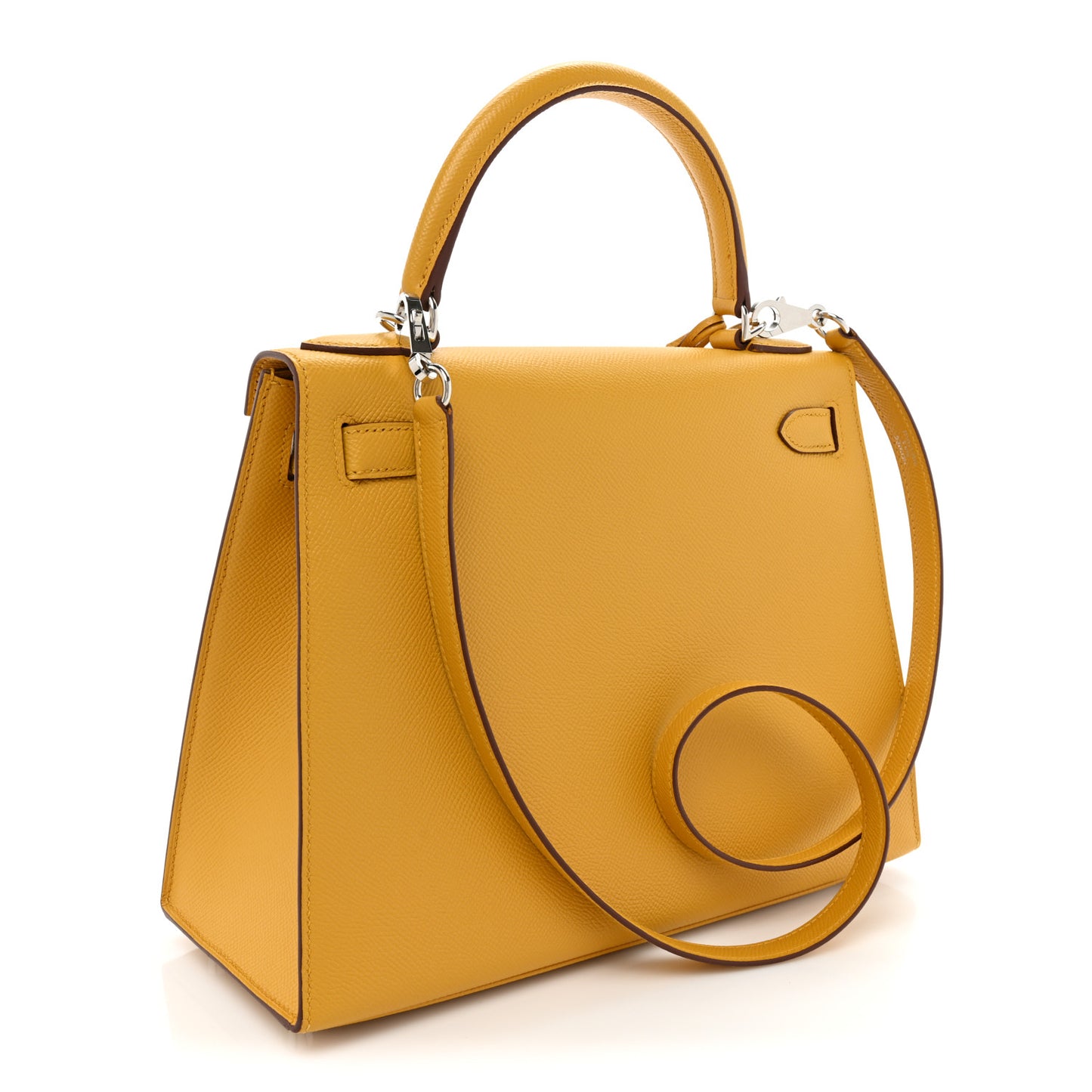 Epsom Kelly Sellier 28 Jaune Ambre