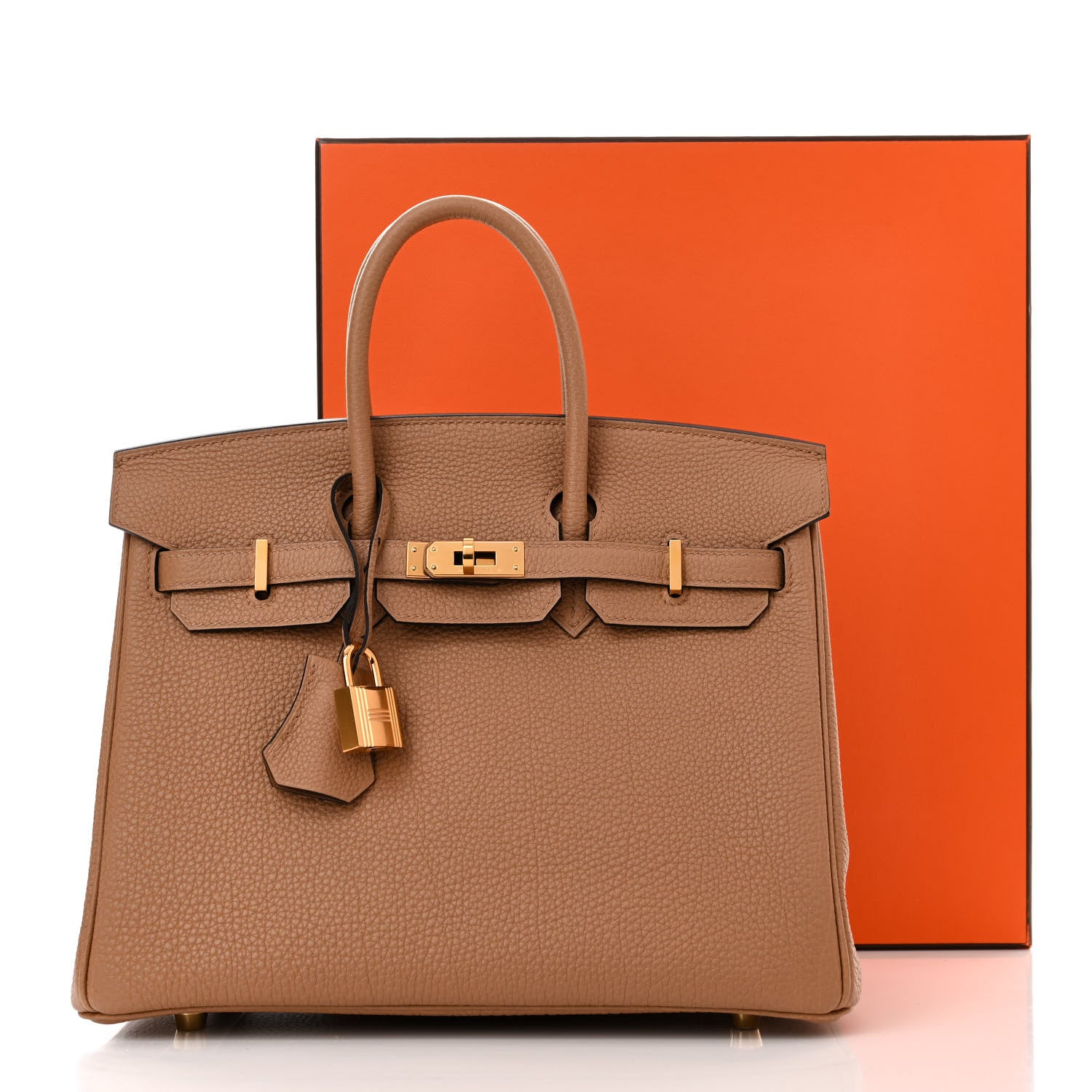 Hermes Togo Birkin 25 Chai 11 of 11