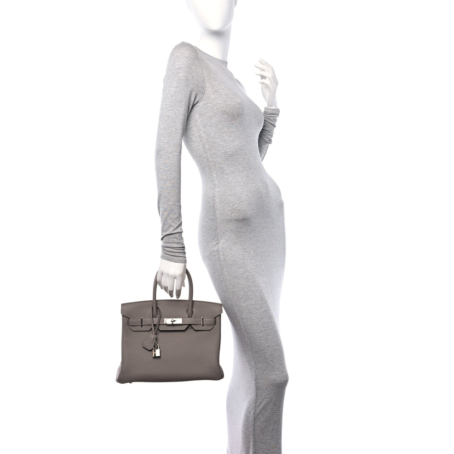 Togo BIRKIN 30 Gris Asphalte