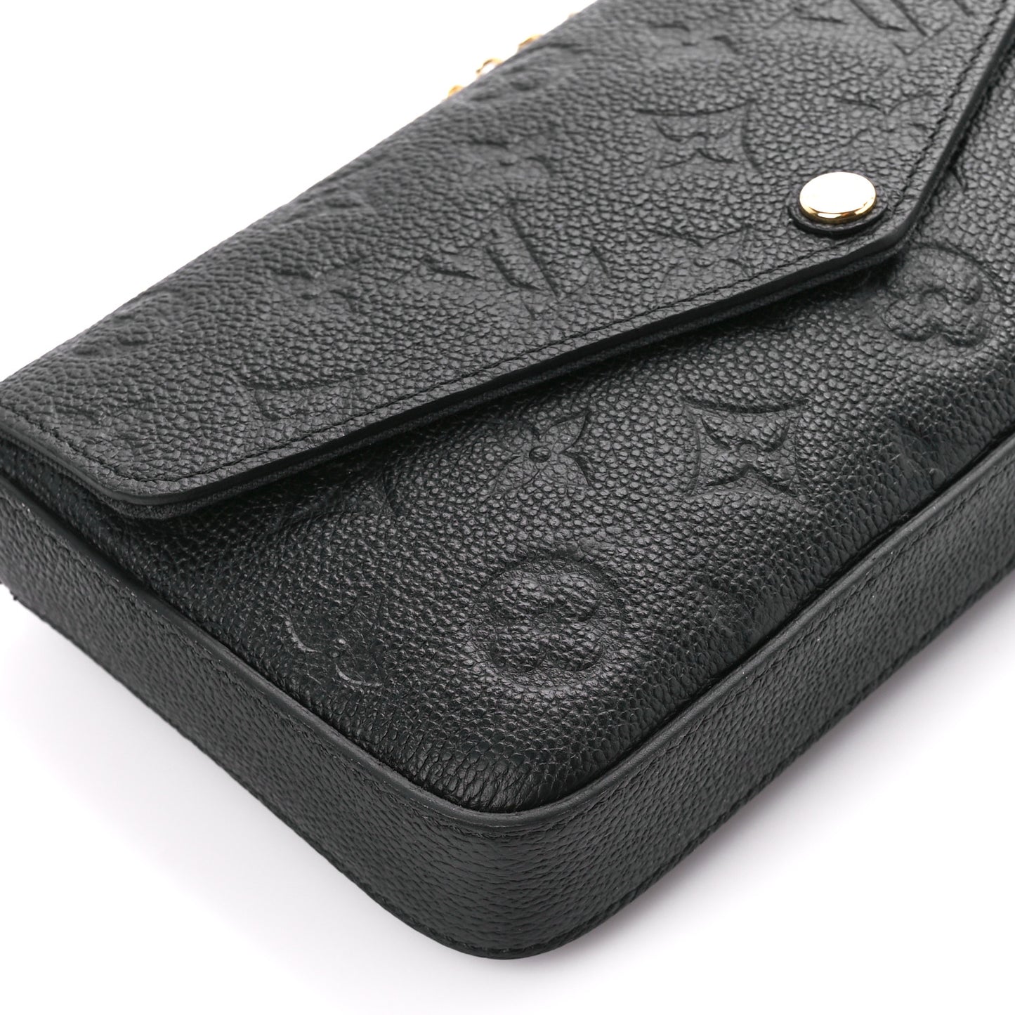 Empreinte Pochette Felicie Chain Wallet Black