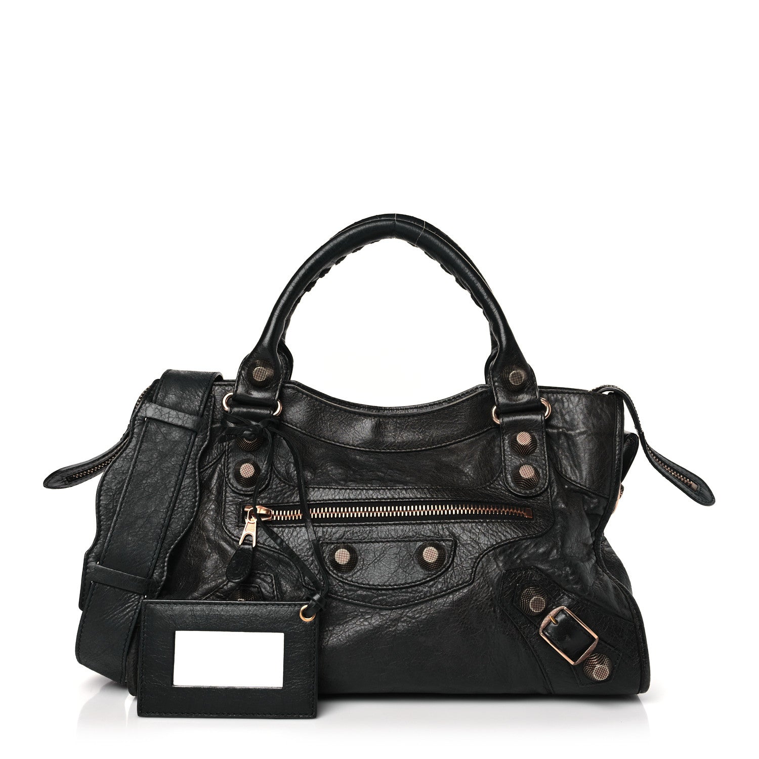 Balenciaga Agneau Giant 21 Rose Gold Hardware City Anthracite 1 of 10