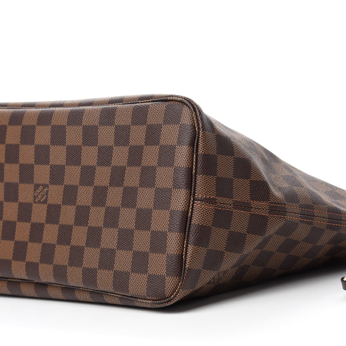 Damier Ebene Neo Neverfull MM Rose Ballerine