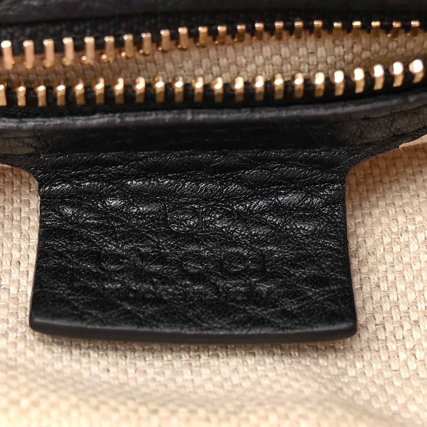 Pebbled Calfskin Medium Soho Chain Shoulder Bag Black