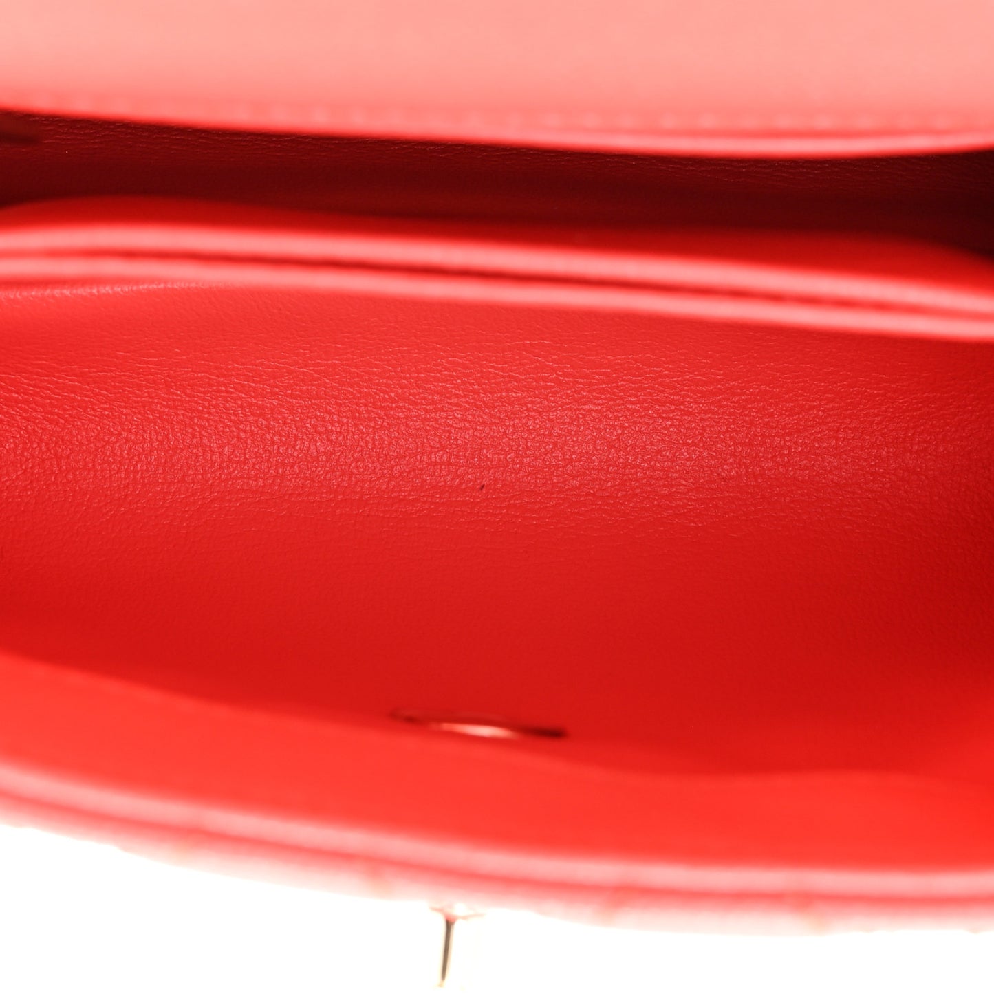 Caviar Quilted Extra Mini Coco Handle Flap Red