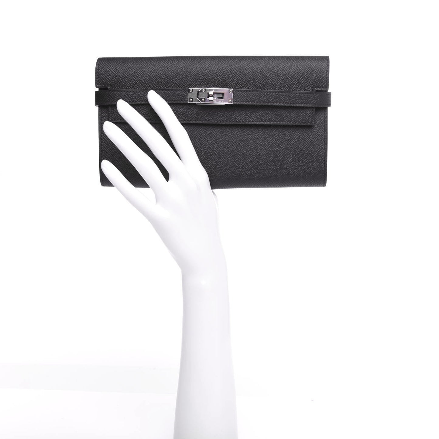 Epsom Kelly Longue Wallet Black